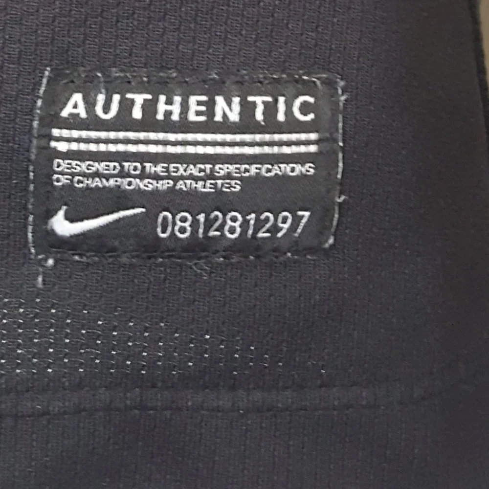 Men's Nike Dri-Fit Goalie Soccer Jersey Black Gray Park IV Long Sleeve S - Picture 6 of 12